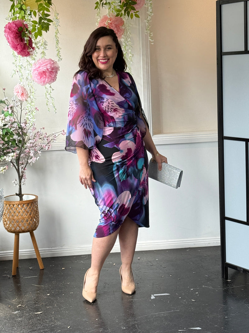 Winfred Floral Evening Dress