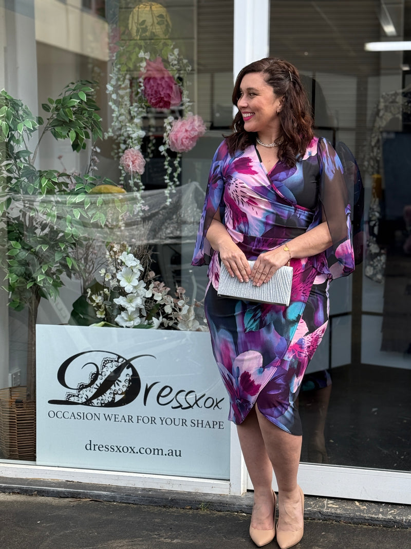Winfred Floral Evening Dress