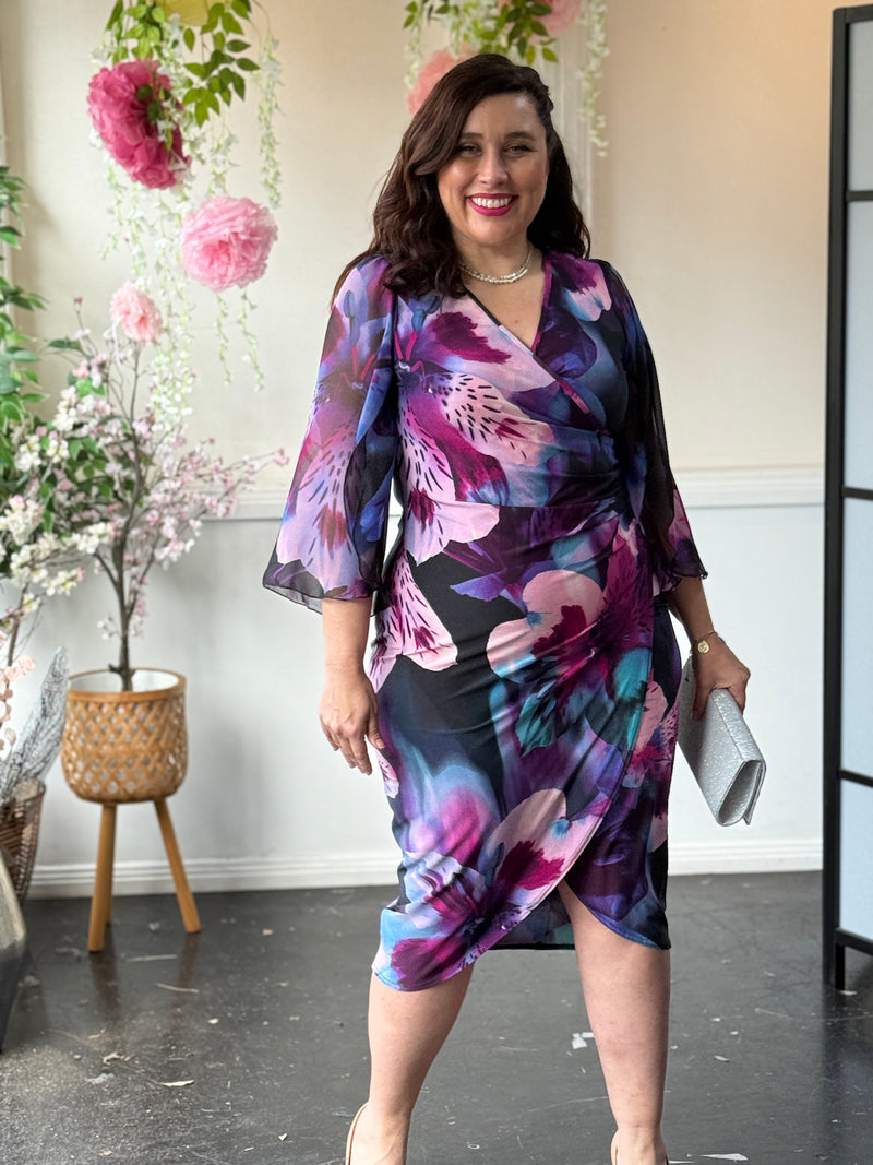 Winfred Floral Evening Dress