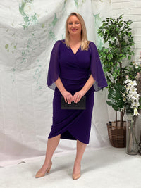 Winfred Purple Evening Dress