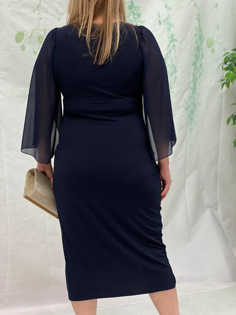 Winfred Navy Evening Dress