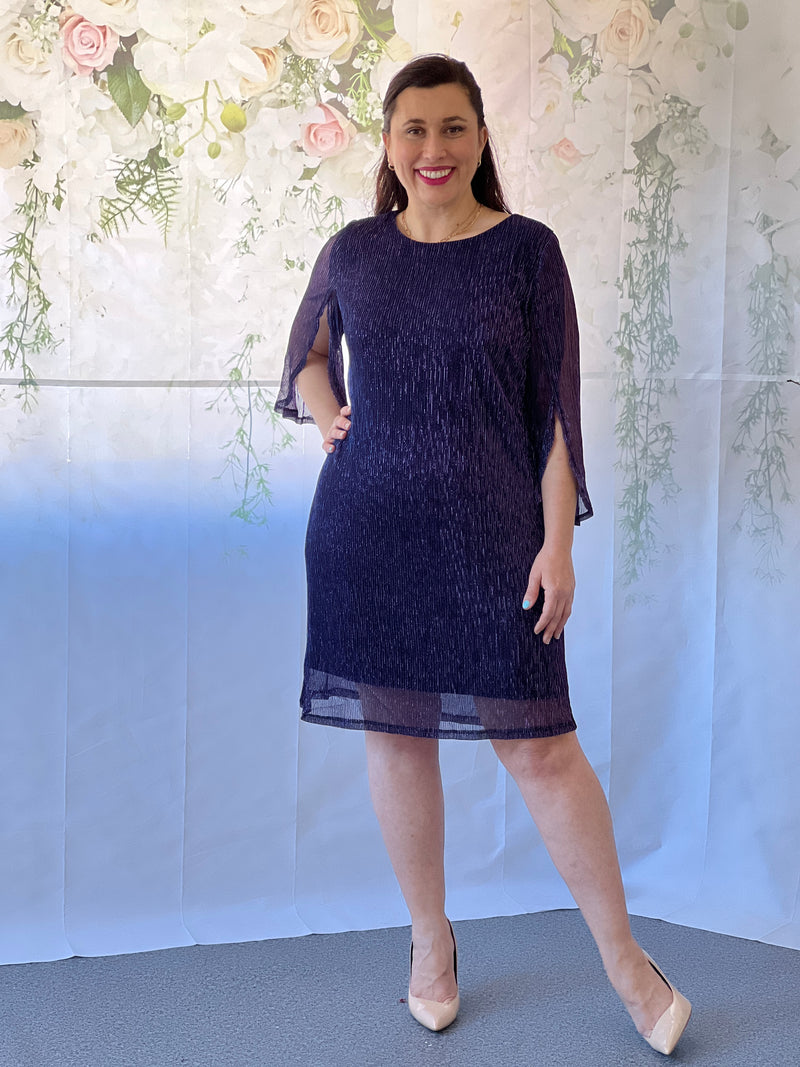 Xandria Purple Evening Dress