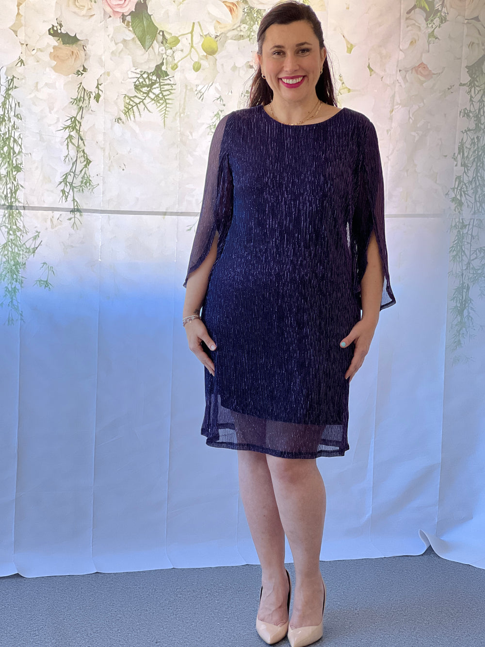Xandria Purple Evening Dress – Dressxox