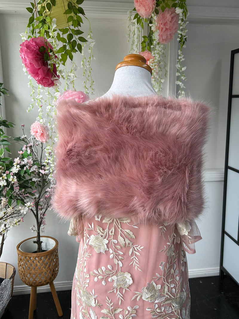 Xissi Faux Fur Shawl