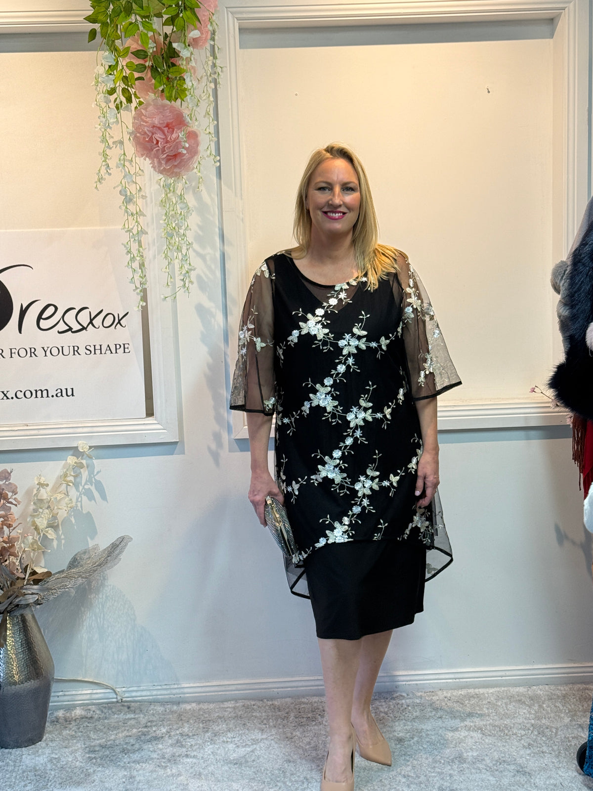 Xyla Black Blossom 2 Piece Set