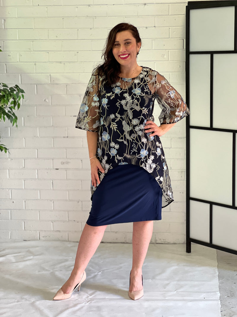 Xyla Blue Blossom 2 Piece Set