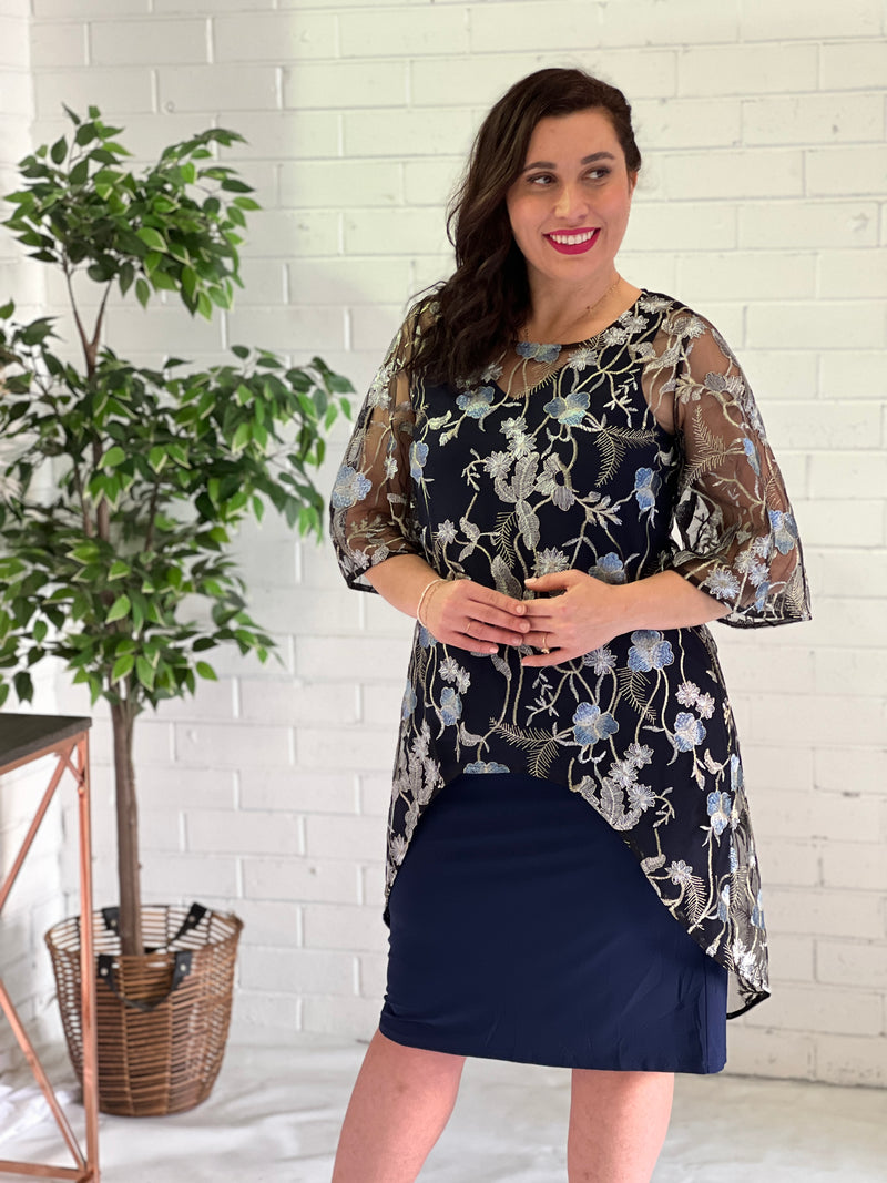 Xyla Blue Blossom 2 Piece Set