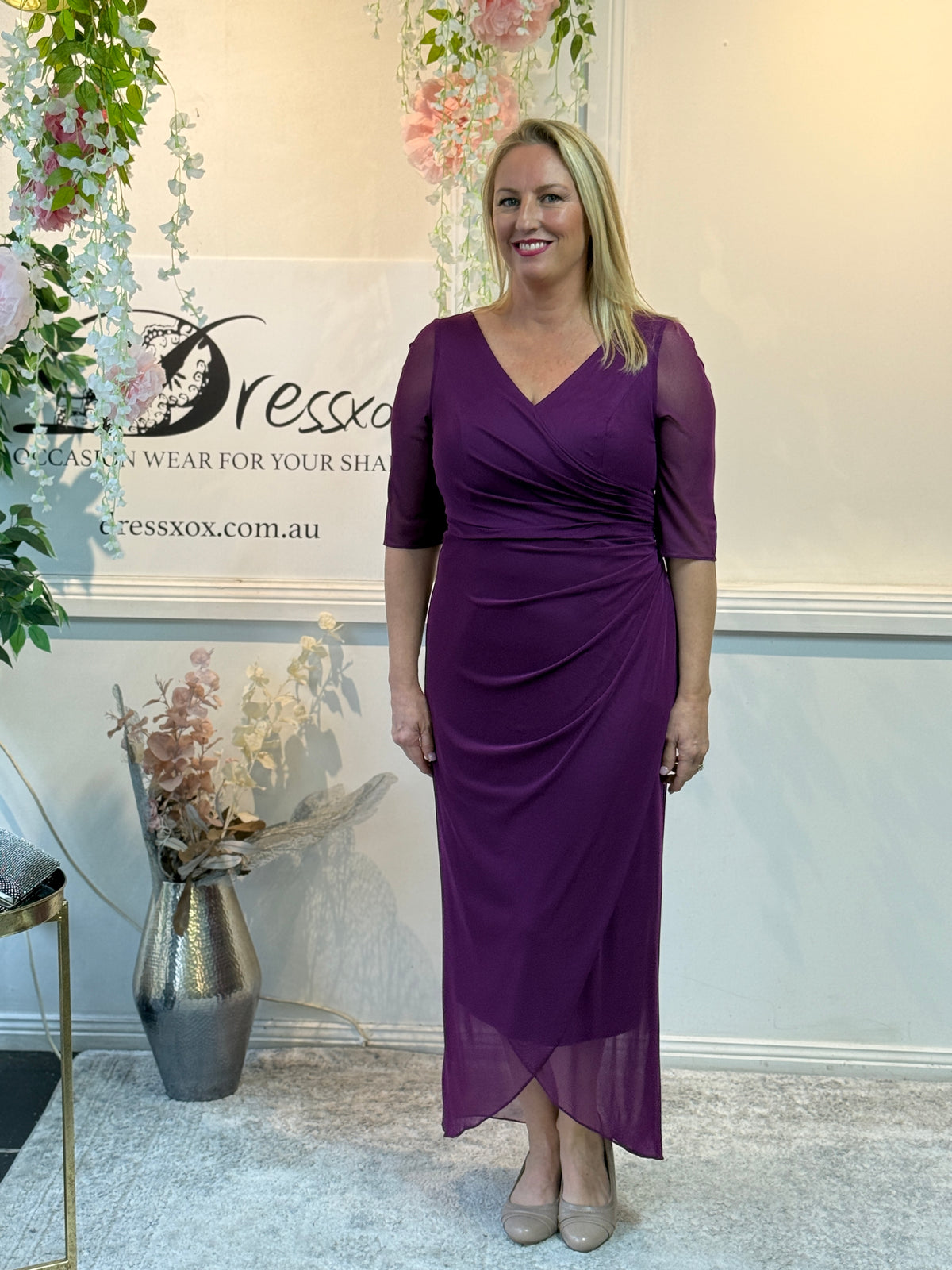 Yancy Plum Evening Dress