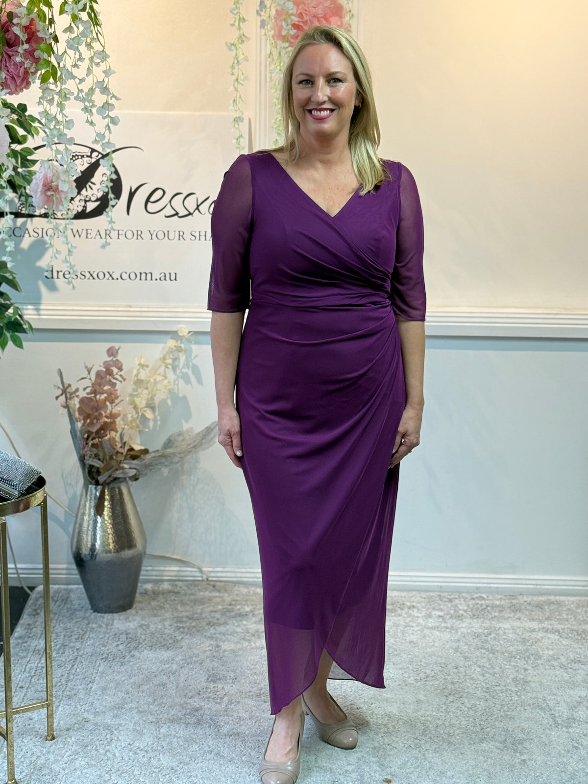 Yancy Plum Evening Dress
