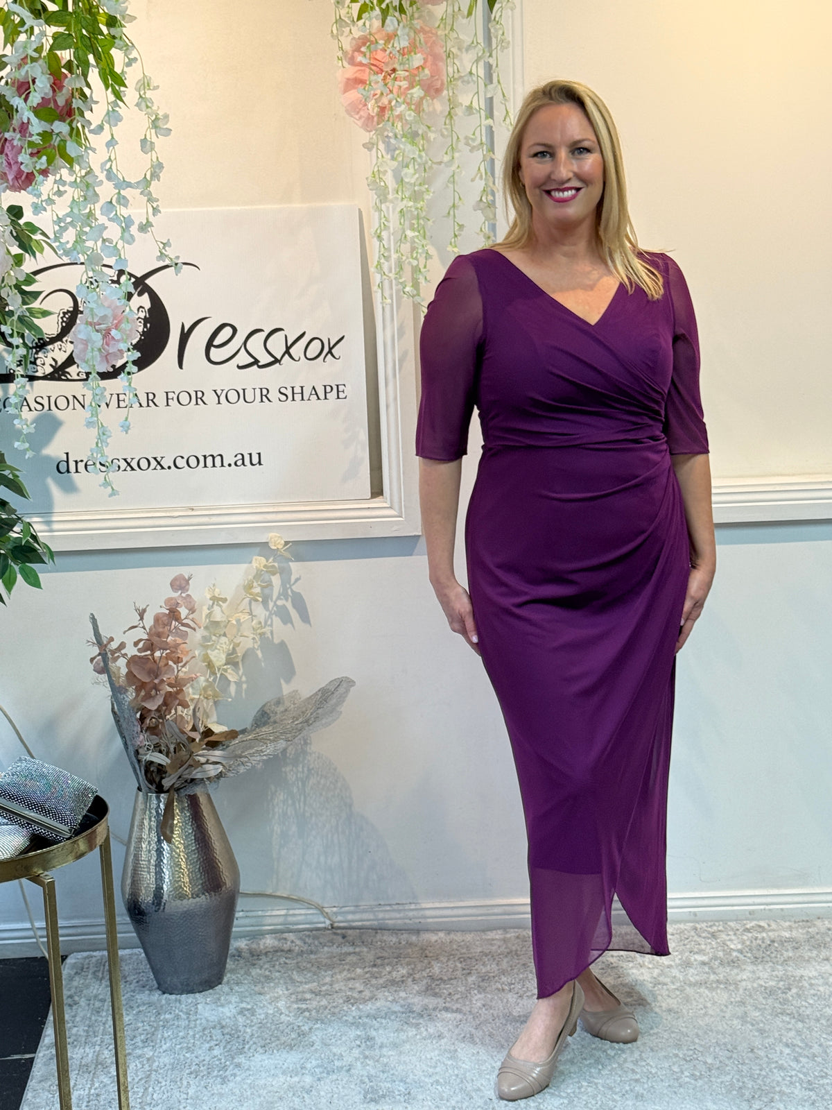Yancy Plum Evening Dress