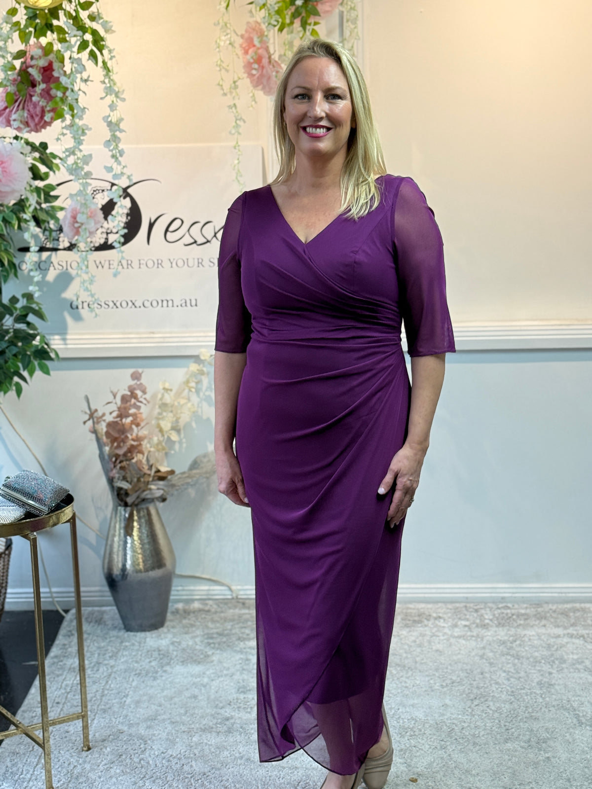 Yancy Plum Evening Dress
