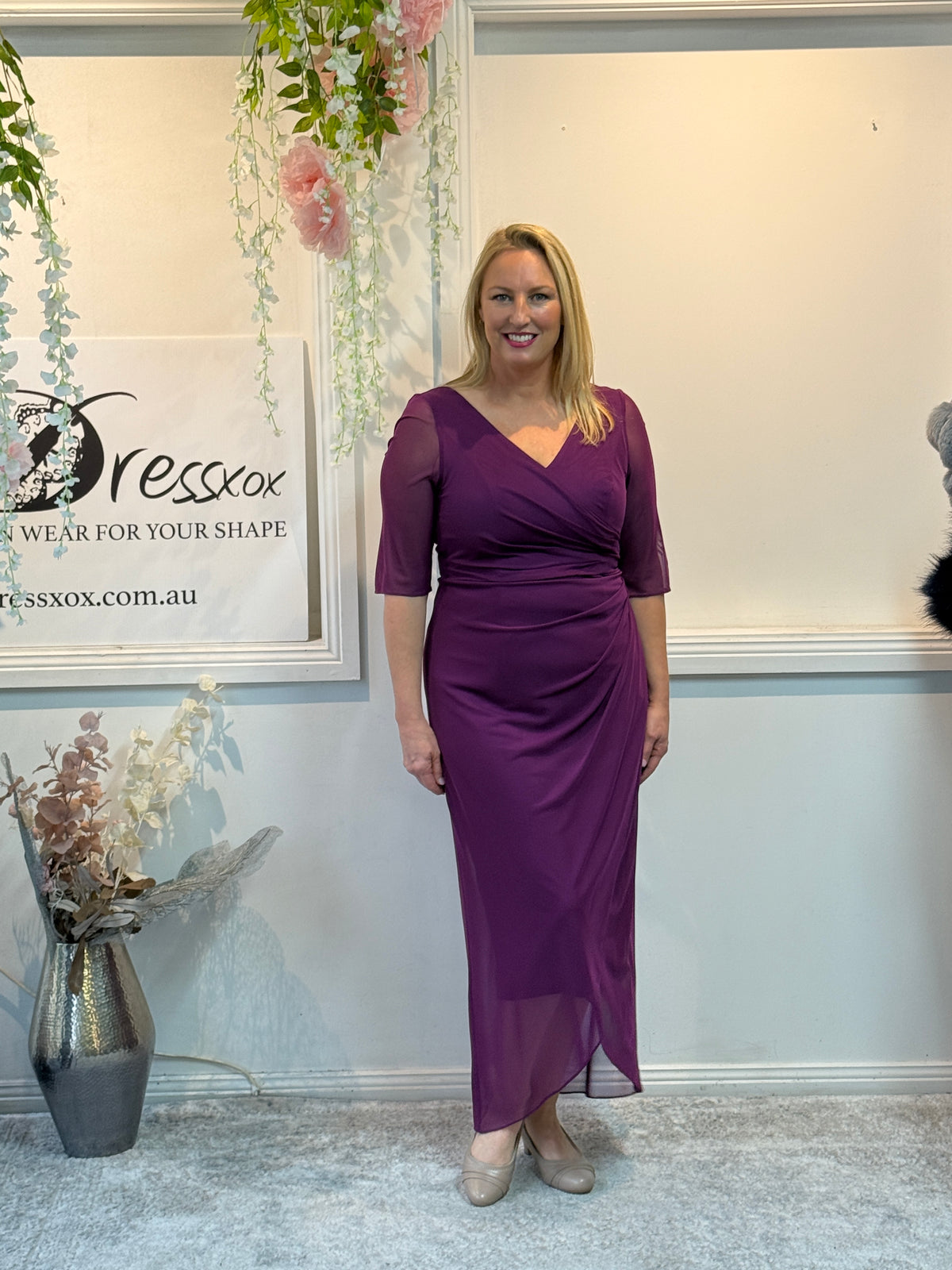 Yancy Plum Evening Dress
