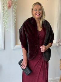 Antwerp Faux Fur Shawl