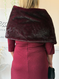 Antwerp Faux Fur Shawl