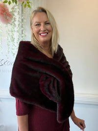 Antwerp Faux Fur Shawl