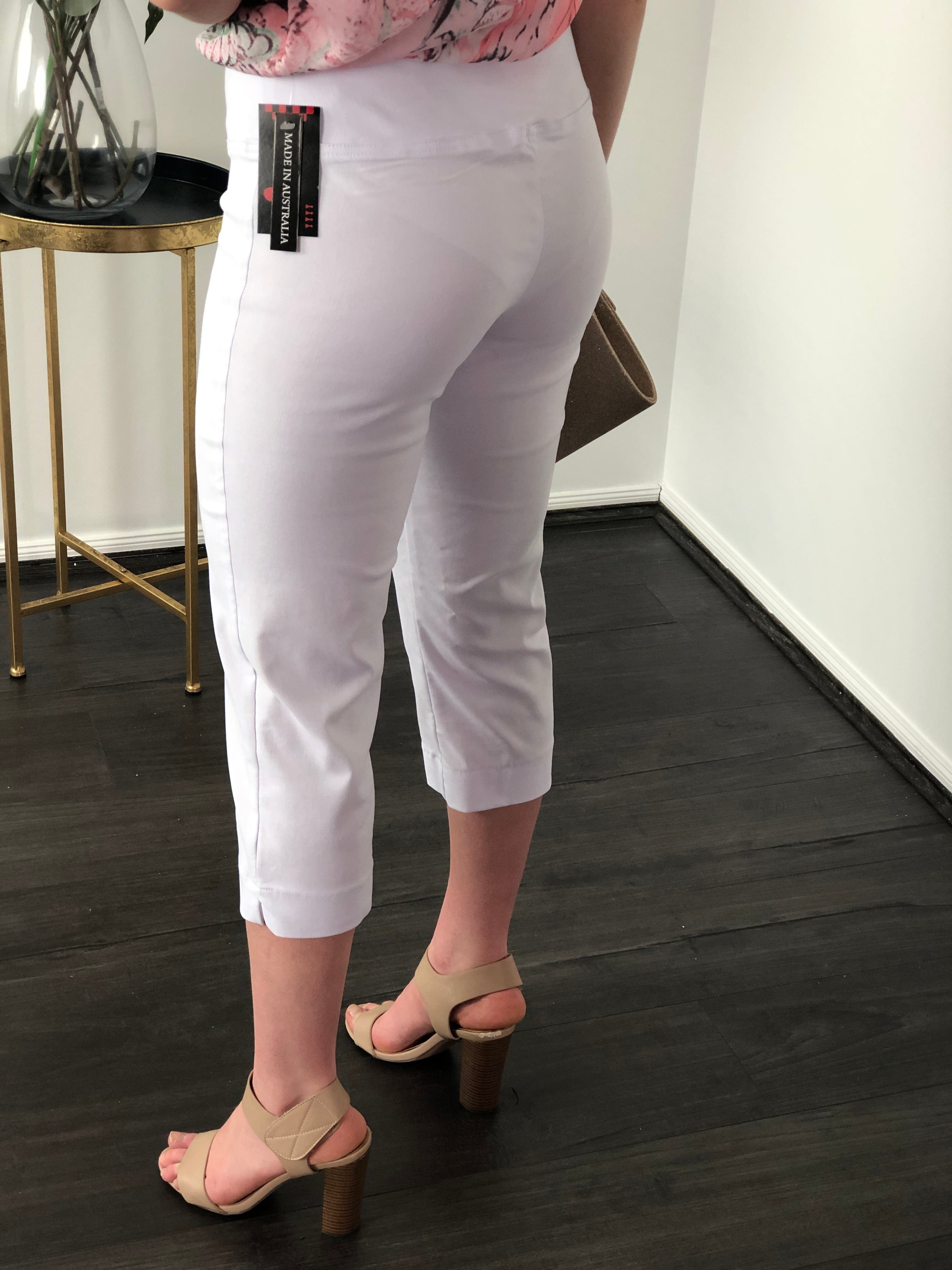 White capri hot sale pants australia