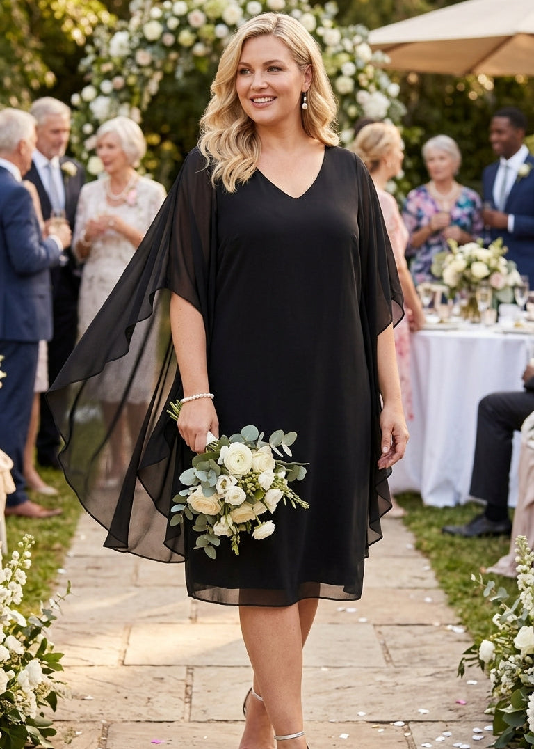 Helena Black Evening Dress