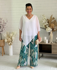 Fort Leaf Silk Pants
