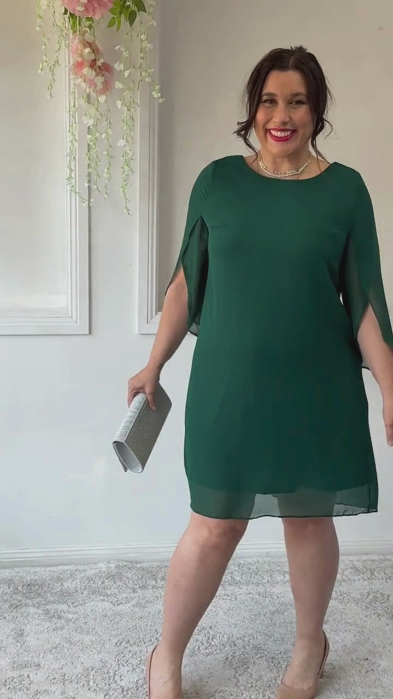 Shila Emerald Evening Dress