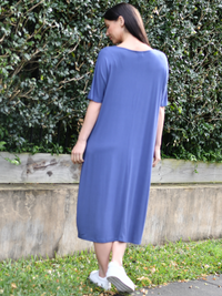 Wallala Blue Jersey Dress