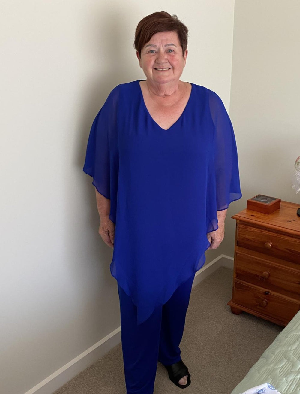 Nessa  Emerald Evening Top