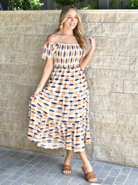 Maya Geometric Dress