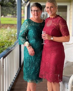 Wien Emerald Evening Dress