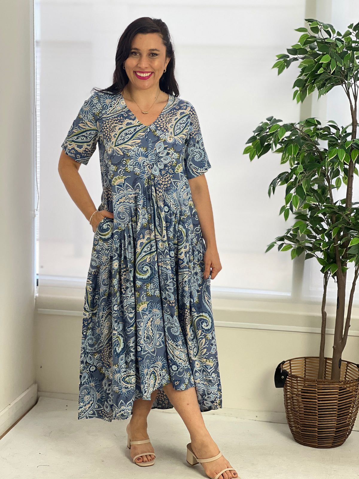 Lamu Orientique Paisley Dress