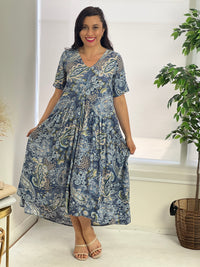 Lamu Orientique Paisley Dress