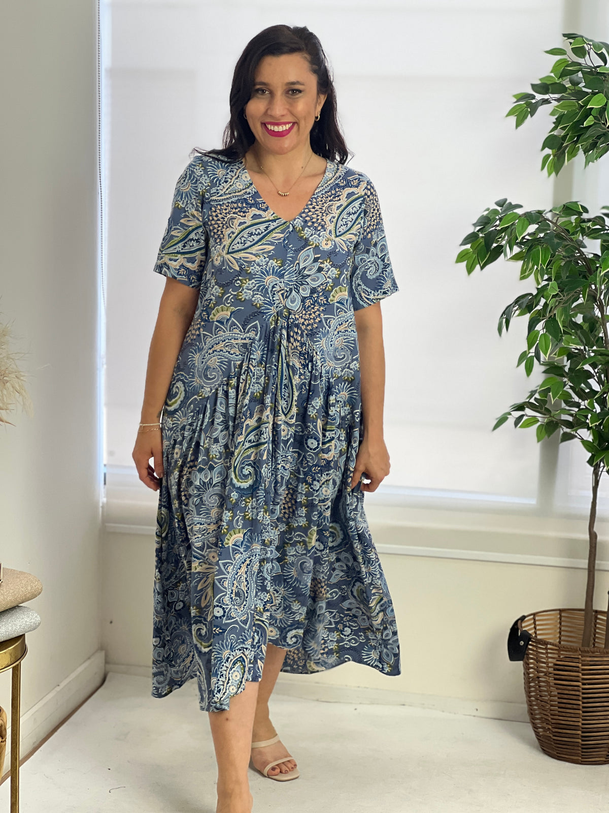 Lamu Orientique Paisley Dress