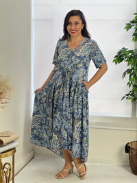 Lamu Orientique Paisley Dress