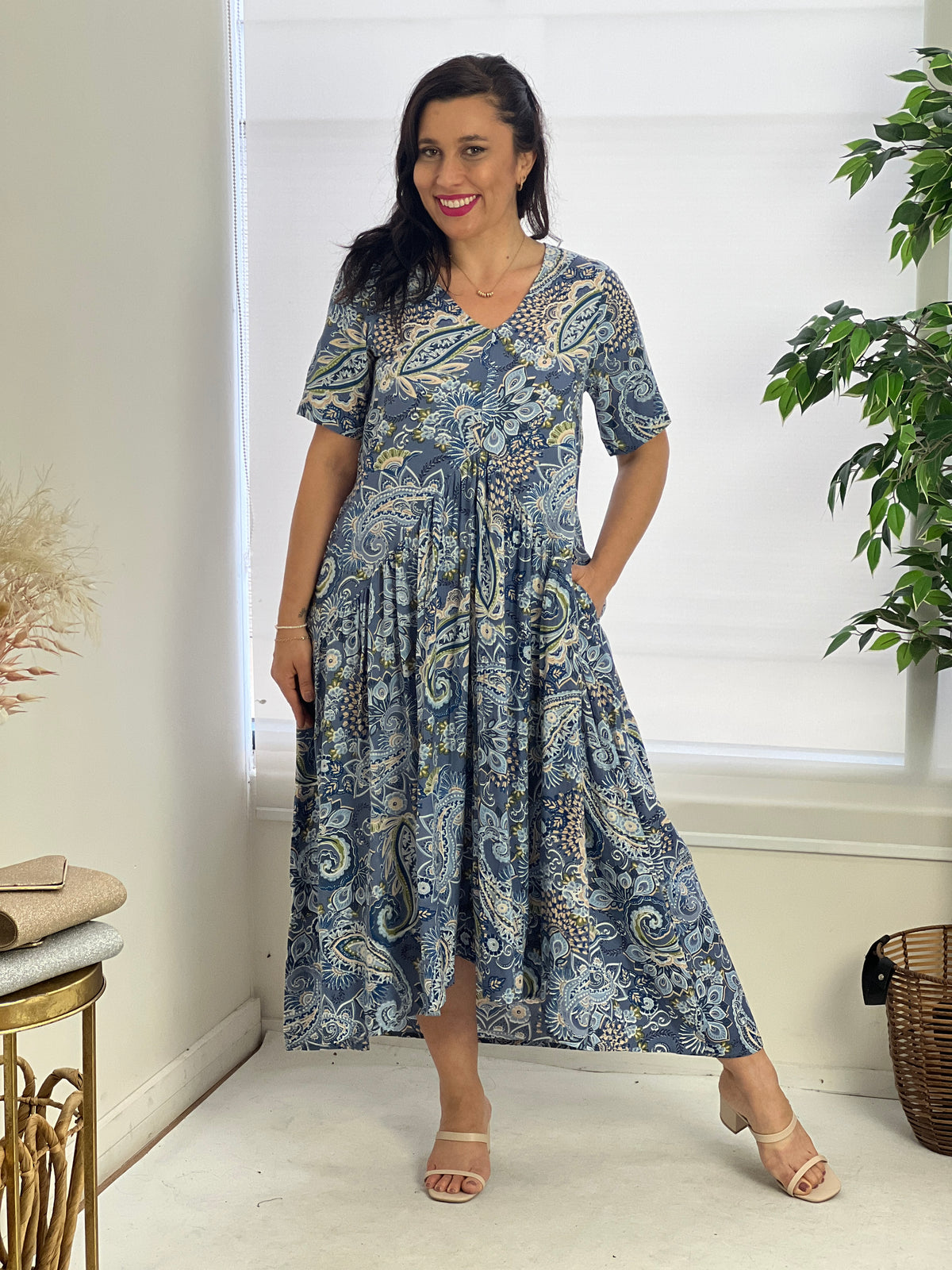 Lamu Orientique Paisley Dress
