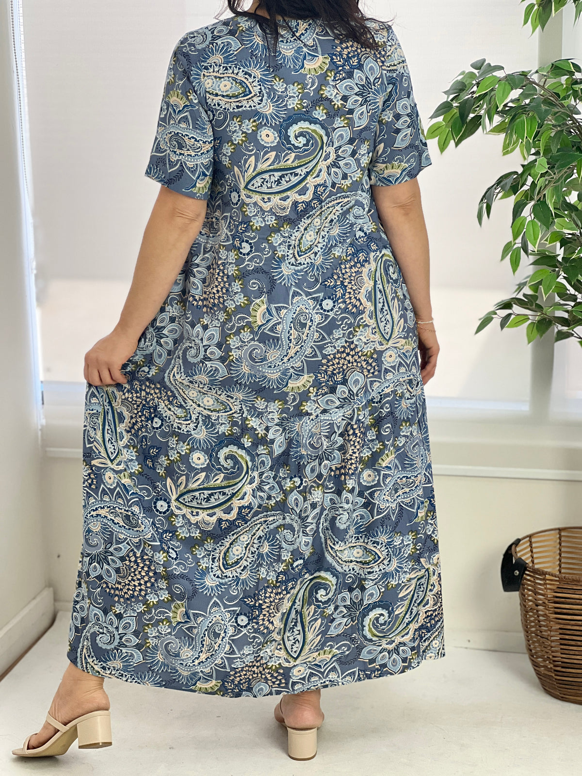 Lamu Orientique Paisley Dress