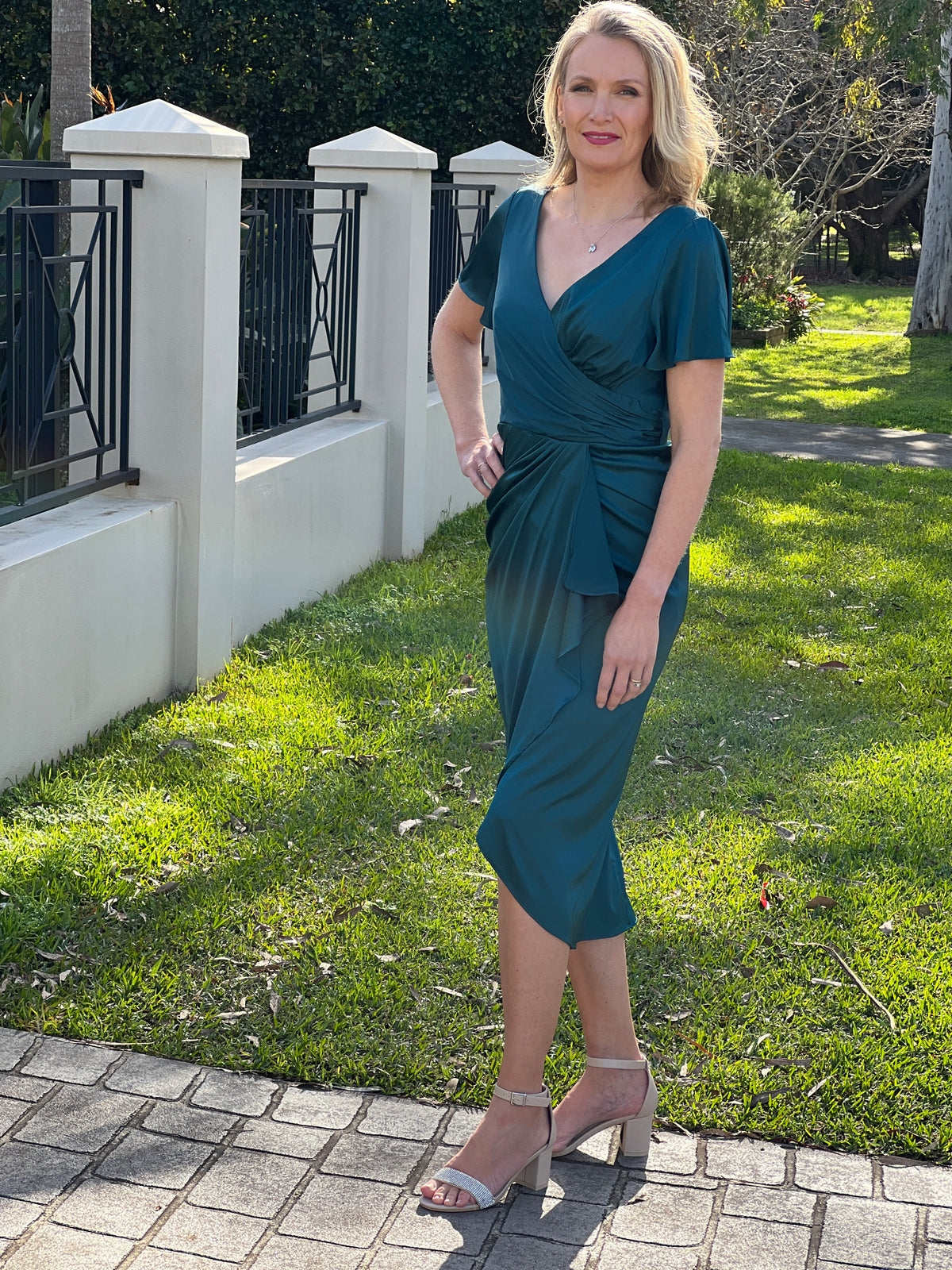 Mayla Emerald Event Dress