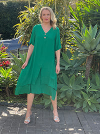 Oxley Emerald Layering Dress