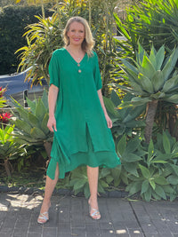 Oxley Emerald Layering Dress