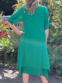 Oxley Emerald Layering Dress