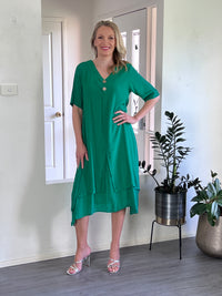 Oxley Emerald Layering Dress