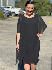 Renta Black Event Dress