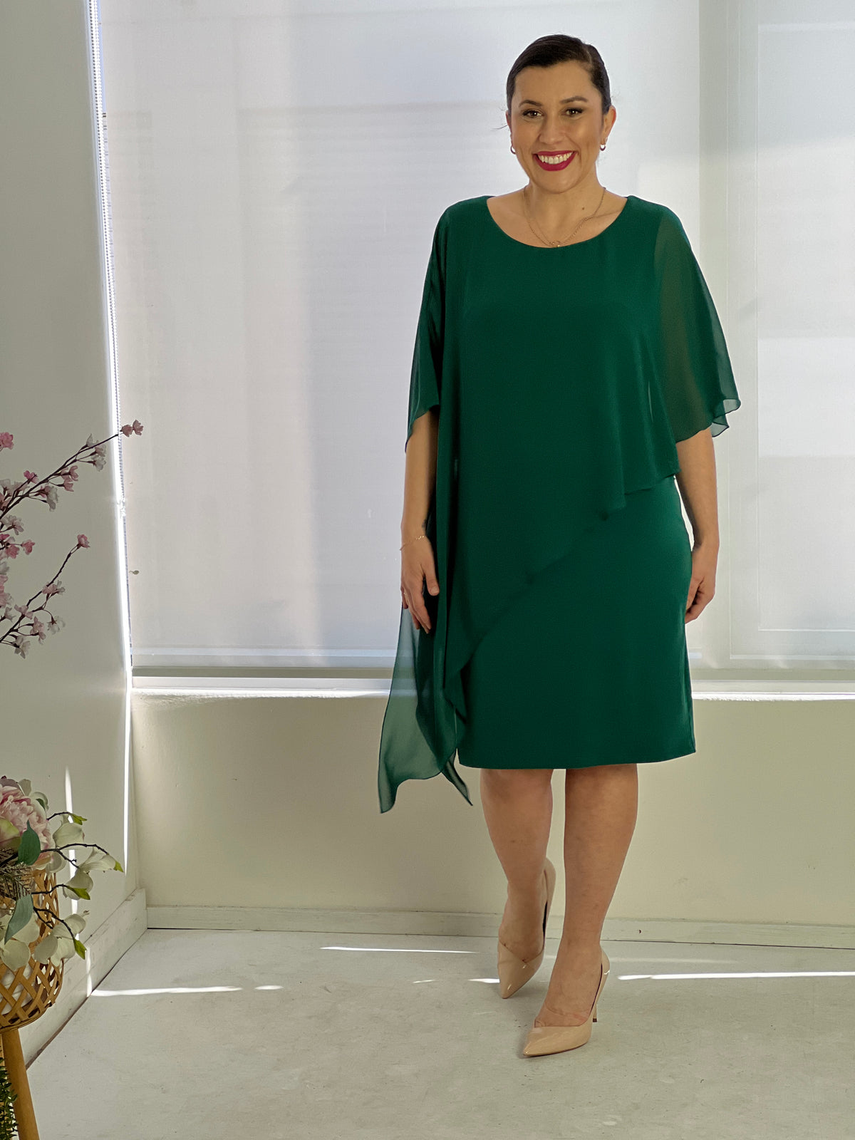 Renta Emerald Event Dress
