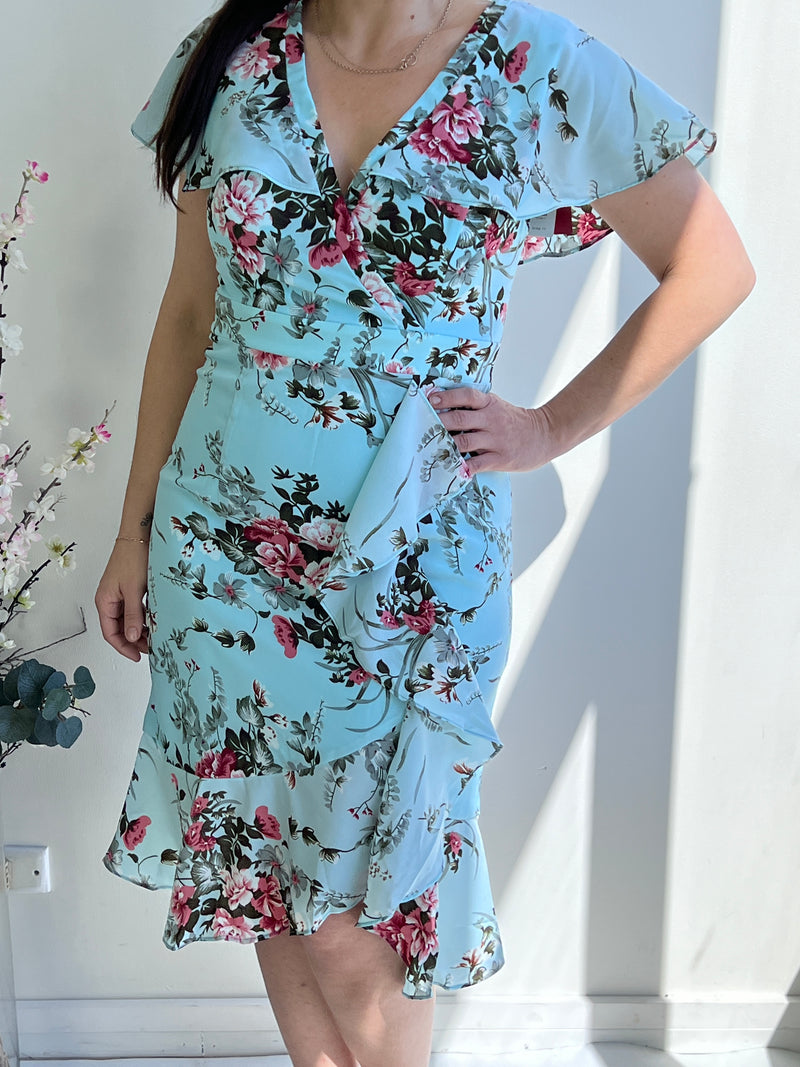 Selene Sky Blossom Dress