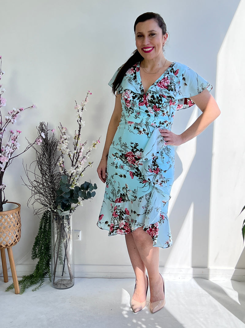 Selene Sky Blossom Dress