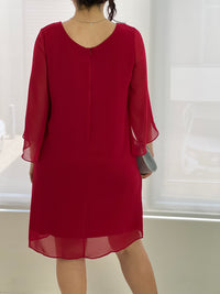 Shila Red Evening Dress