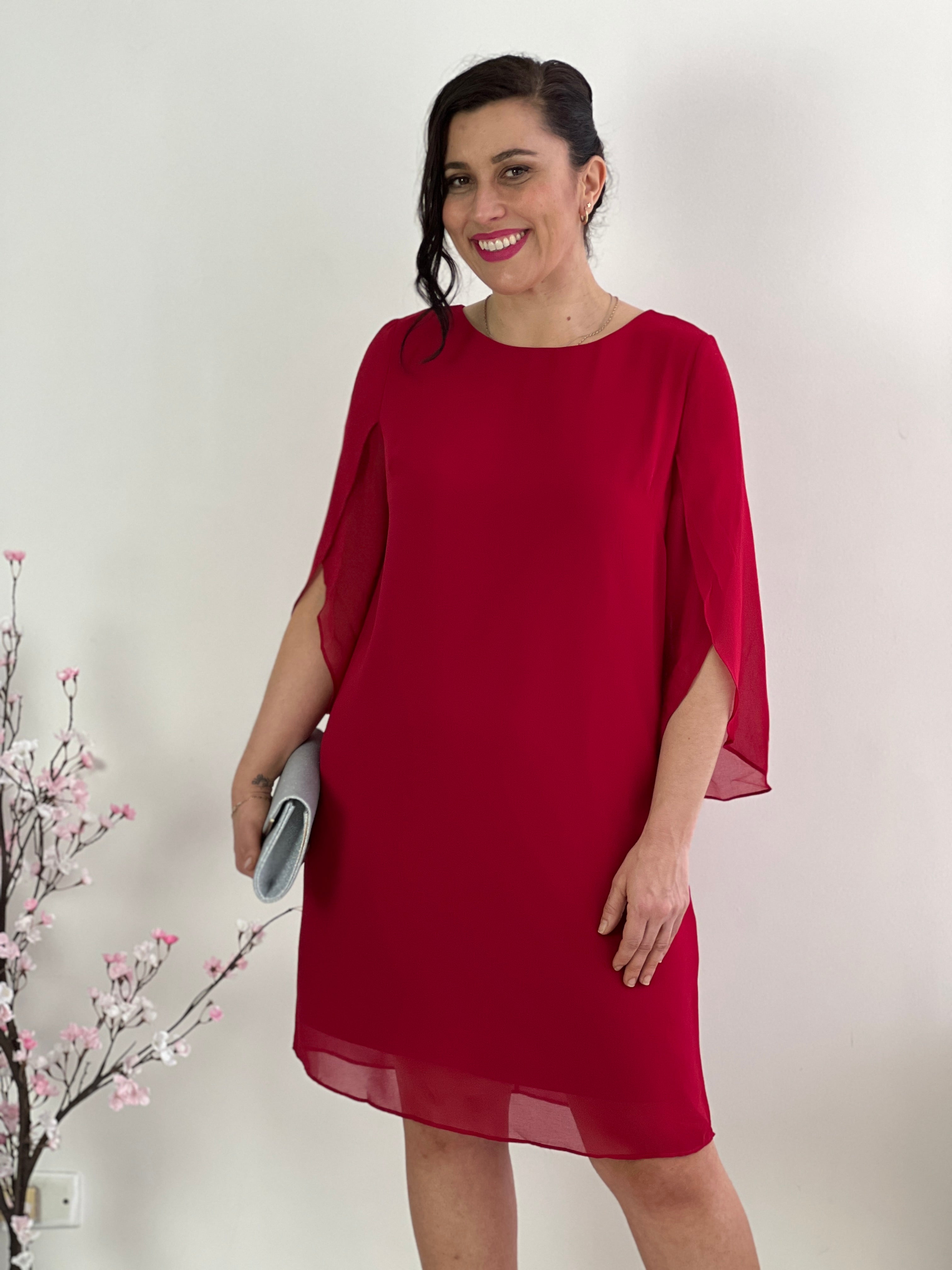 Red Tulle Dress, Designer Photoshoot Dress, Holiday Dress, Adult Tutu