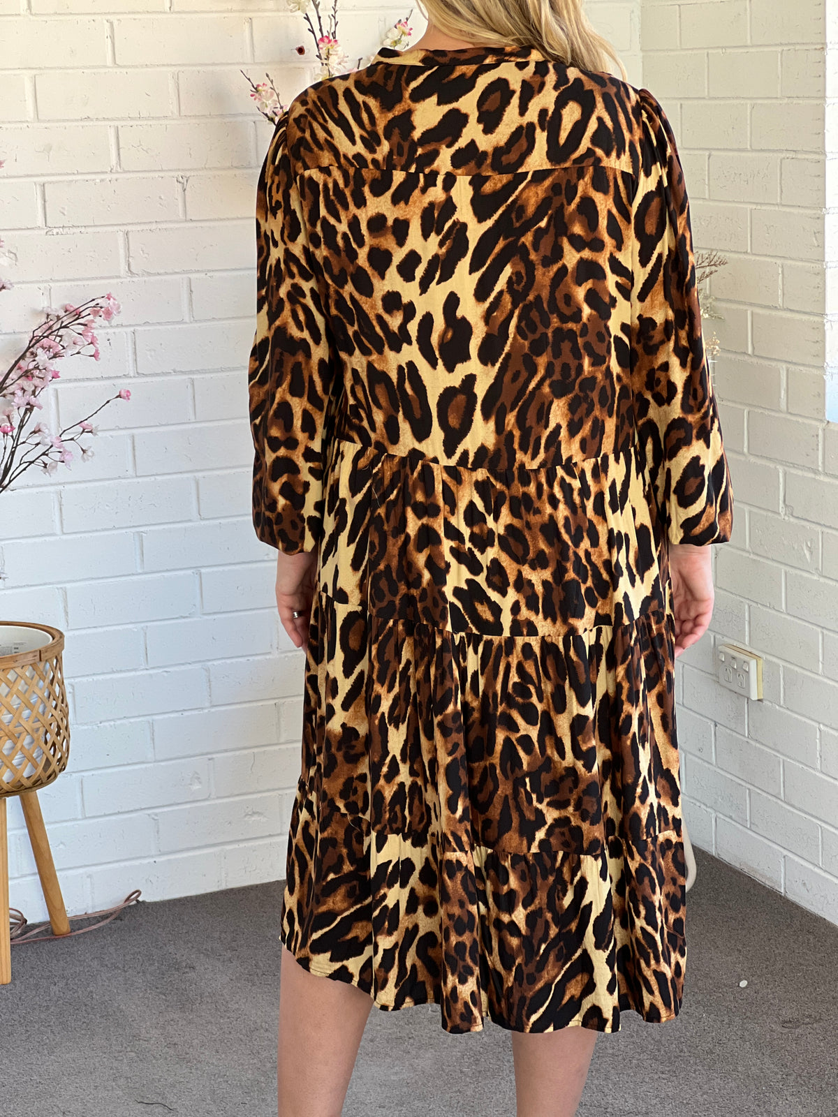 Ulla Leopard Dress