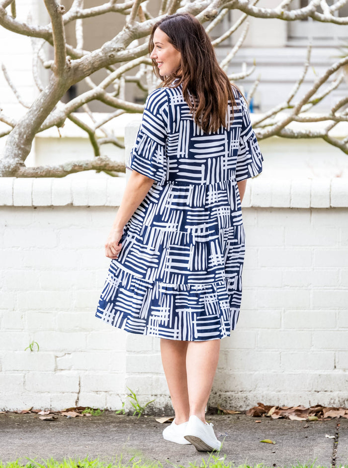 Venice Navy Dress