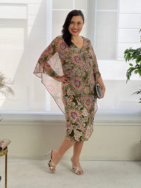 Wren Paisley Event Dress