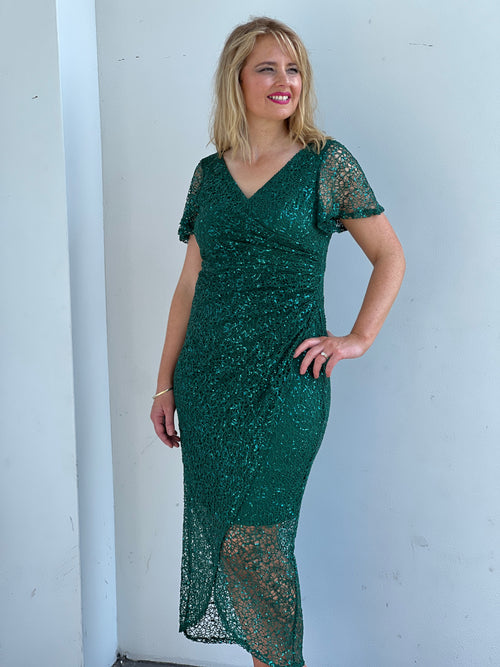 Alana Blush Sequin Gown