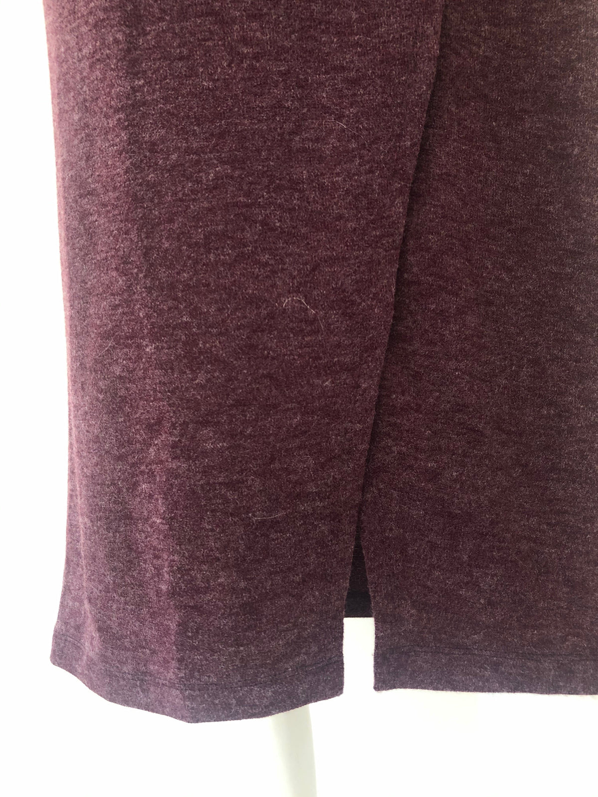Four Girlz DRESSES Whitney Maroon Knit Dress