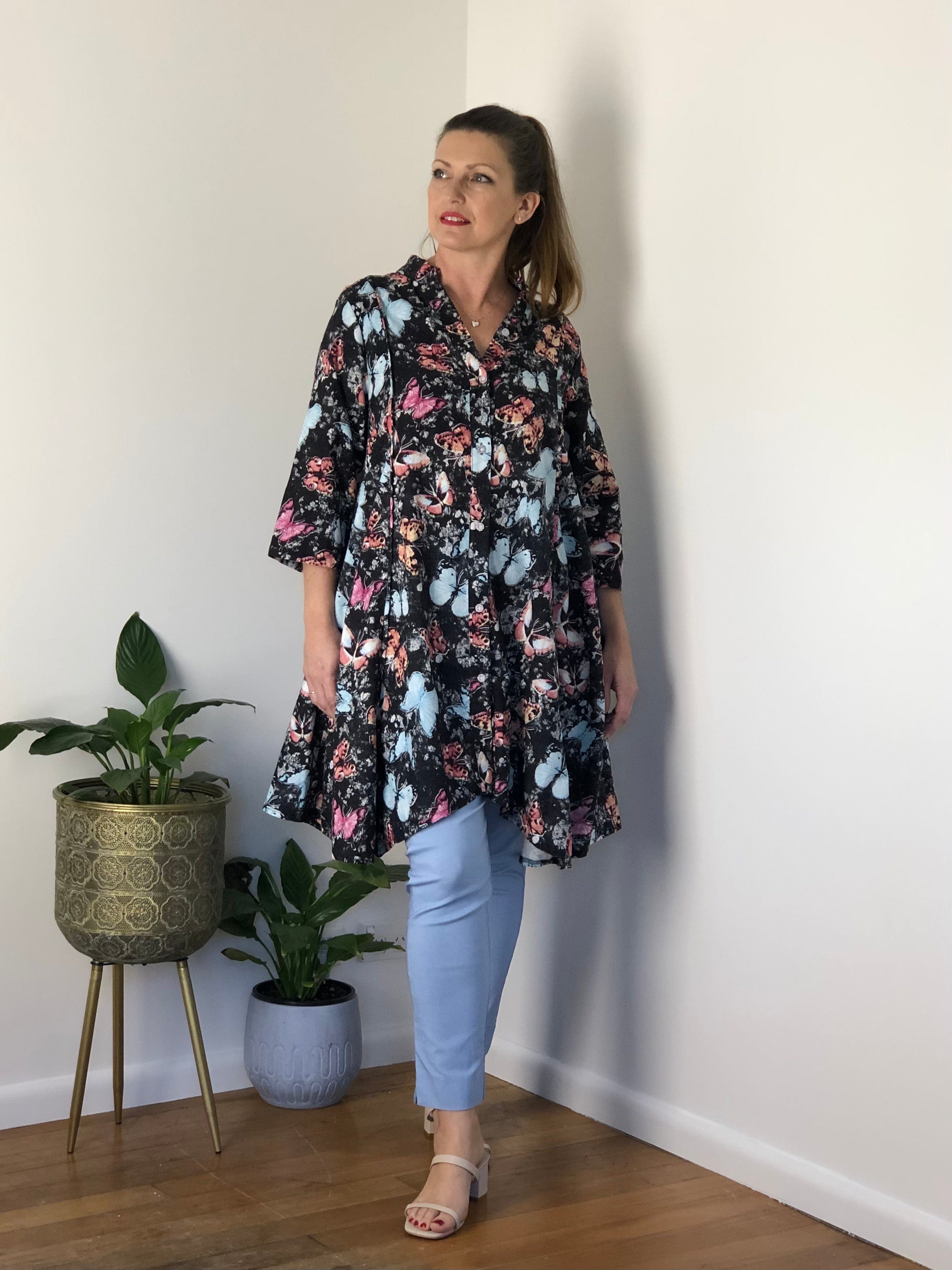 Butterfly hotsell tunic dress